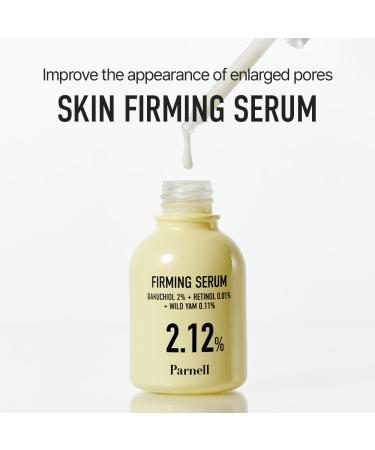 Parnell Bakuchiol & Friming Serum with Wild Yam 2.12% Concentrate (1.01 fl.oz) | Plant-Based Anti-Aging & Firming Treatment for Smoother Youthful Skin | K-Beauty - Buy Online on GoSupps.com