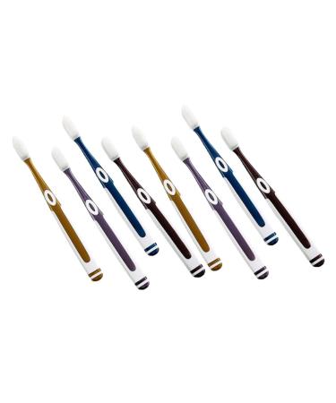 Frcolor 8 pieces nano microborsten toothbrush tiny portable toothbrushes accessories for adult toothbrush ergonomic toothbrushes for adult dental accessories
