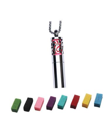 LIFKOME 1 Set Perfume Storage Pendant Diffuser for Essential Oils J Necklace for Women Fragrance Diffuser 4.80X1.00X1.00CM As Shown