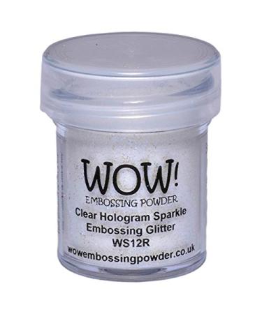 Wow Embossing Powder 15ml  Clear Hologram Sparkle