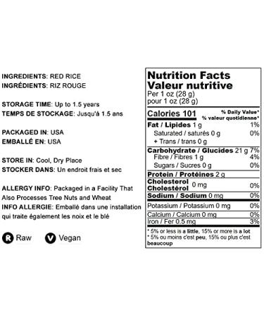 3 lbs Red Long-Grain Rice: Nutty Flavor, Non-Sticky, Vegan. Protein & Antioxidant-Rich for Pilafs, Salads & Stir-Fries - Buy Online on GoSupps.com