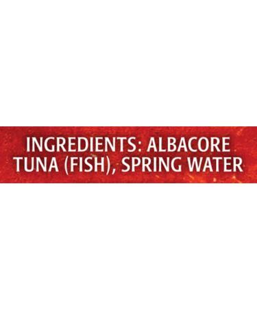 Crown Prince Natural Solid White Albacore Tuna in Spring Water - No Salt Added, 5oz Cans (Pack of 12) - Buy Online on GoSupps.com