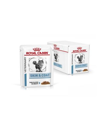 Royal Vet Feline Skin Coat Pouch Box 12X85Gr 1000g