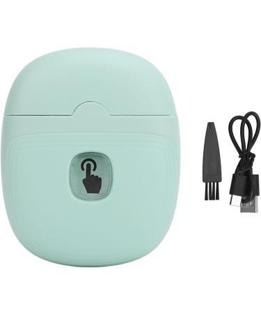 Electric Nail Clipper Safe ABS Stainless Steel Rechargeable Nail Clipper for Travel (Matcha) - Buy Online on GoSupps.com