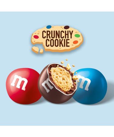  M&M's M & M's Crunchy Cookie Milk Chocolate Sweets 80 g Blue (Pack of 24) - Buy Online on GoSupps.com