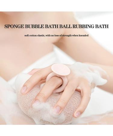 1Pcs Lightcyan Suction Cup Bath Ball - Sunflower Exfoliating Body Scrubber & Bath Sponge for Men & Women - International Shipping Available - Buy Online on GoSupps.com