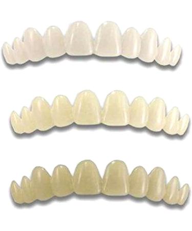 3-Part Temporary Dentures Set - Quick Tooth Replacement for Men & Women | Easy Thermal Repair Solution - Buy Online on GoSupps.com
