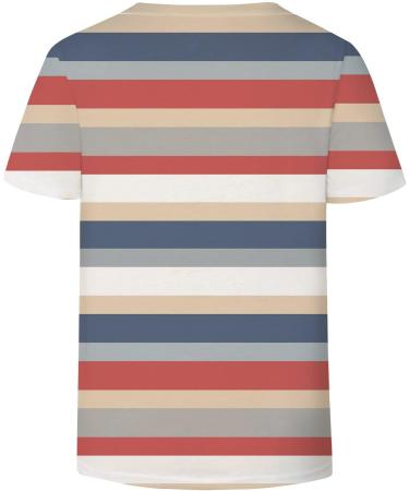 Ganfancp Women's Summer V-Neck T-Shirt - Floral Print Comfort Blouse (White, Large) - Buy Online on GoSupps.com