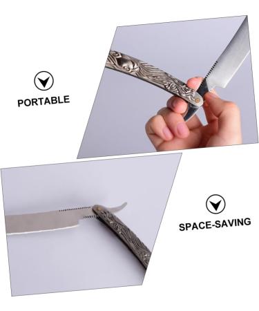 Minkissy Manual Safety Razor for Men - 2-Pack Stainless Steel Shaving Razors - Premium Metal Beard Grooming Tool - Buy Online on GoSupps.com