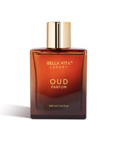 Bellavita Luxury Oud (3.4 fl.oz.) Eau de Parfum for Women | Sweet Woody & Oud | Arabian Perfume for women | Vegan & Cruelty Free | Made from Oil Imported from Italy