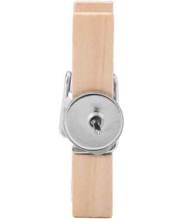 50 Pieces 35x7mm Wooden Clips - Decorative Handicraft Clamps for Photos & Clothing - Unique Rustic Style - Buy Online on GoSupps.com