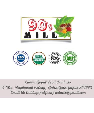 90's MILL Hing Roasted Chana Bhuna Chana | Roasted Chickpeas | Black Gram With Goodness Of Hing And Jeera | Diabetic Snack Oil Free Ready to Eat Tasty Lightly Spicy Low GI Namkeen-420g*2Pack - Buy Online on GoSupps.com