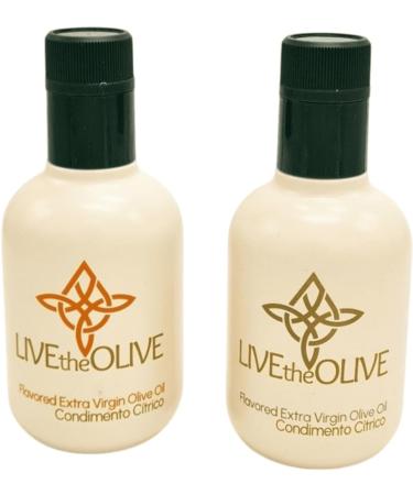 BAETURIA LIVEtheOLIVE flavored olive oil citrus herbs 2 x 250 ml - Buy Online on GoSupps.com