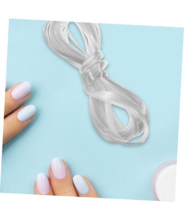 FRCOLOR 3 Nail Art Tool Nail Tool Para U as Nail Art Fibers Nail Extension Flexible Nail Fiber Adjustable Nail Fiberglass White Elasticity Plastic Fiber Manicure Tools - Buy Online on GoSupps.com