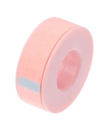 Ipetboom 1pc Makeup Tape Eyelash Tape Lash Extension Tape Eyelash Grafting Tape Salon Supply Adhesive Tape Medical Makeup Breathable Tape under Accessories Pink Non-woven Fabric Cosmetic