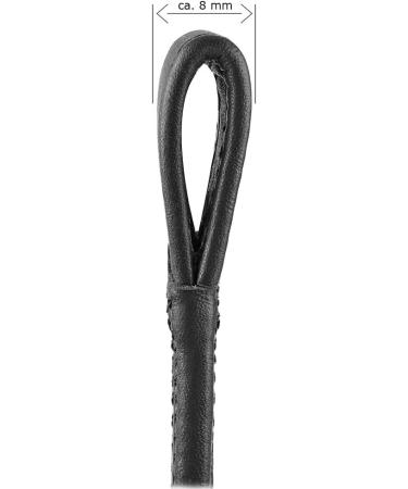Equinate Slimline Mono Stirrup Leathers Ghost - 60 cm Black | Premium Equestrian Gear for International Shipping - Buy Online on GoSupps.com