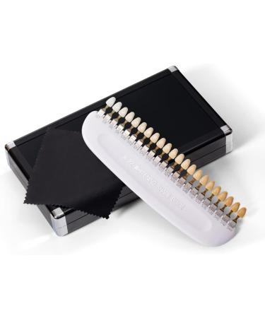 Professional 3D R-22 Teeth Whitening Shade Guide - 22 Color Tooth Bleaching Chart for Optimal Whitening Results | International Shipping - Buy Online on GoSupps.com