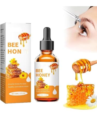 1/2/3Pcs Jimerito Honey for Eyes Jimerito Honey Eye Drops Stingless Bee Honey Relieve Eye Fatigue and Dryness for Eye Health Vision Immunity Eye Strain Relief 30ML/1FL.OZ (1Count (Pack of 1))