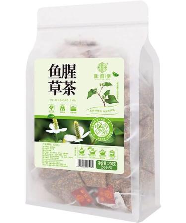 Houttuynia Cordata Tea 7.05oz (4gx50pack) Tea bag Dried houttuynia tea bag Houttuynia leaf tea 200g - Buy Online on GoSupps.com