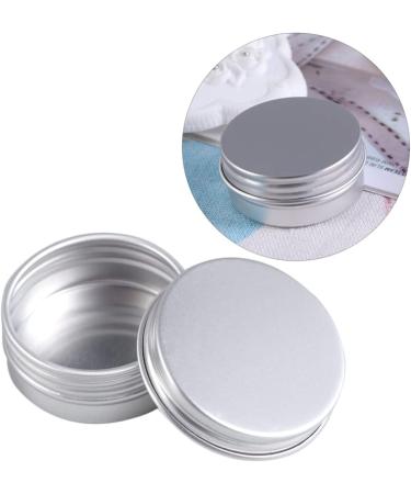 TEHAUX Box travel jar cosmetic sample jars Powder Jar Aluminum Storage Jar cosmetic sample tin containers round cream pot aluminum tin jar jars with lids empty cream jar Salve Jar nut tea - Buy Online on GoSupps.com