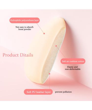 30 Mini Makeup Puffs - Latex-Free Soft Sponges for Foundation & Concealer | Hydrophilic Beauty Tools - 2 Colors - Buy Online on GoSupps.com