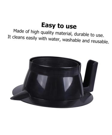 PopetPop 16 STK Hair Soft Seat Stirring Bowls for Hair Color - Colored Coal Hairdresser Tools | 14x14x6cm - Perfect for Salons - Buy Online on GoSupps.com