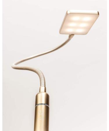 Kalb 4W LED Bedside Lamp Set of 2 - Matt Brass Reading Flex Lamps for Furniture - International Shipping - Buy Online on GoSupps.com