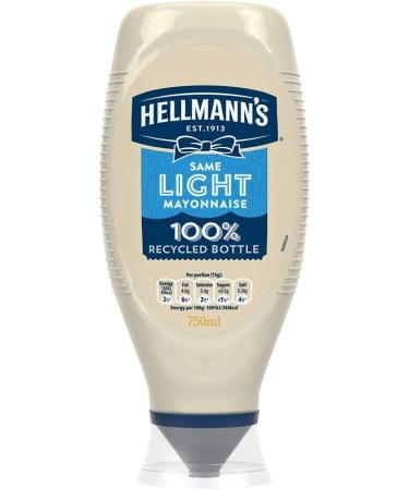 Hellmann's Light Mayonnaise 750ml Squeeze Bottle and Hellmann's Vegan Mayonnaise 430ml - Buy Online on GoSupps.com