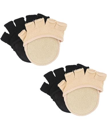 Mobestech 6 Pairs Full Toe Socks - Metatarsal Pads & Toe Separators for Foot Pain Relief | High Heel Accessories - Buy Online on GoSupps.com