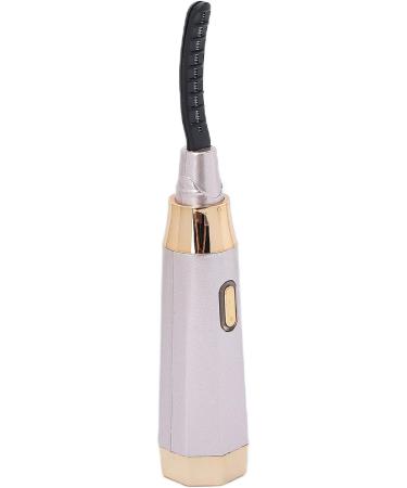 Qukaim Electric Lash Curler Heated Electric Eyelash Curler USB Rechargeable Long-Lasting Curlers for Makeup Pink - Buy Online on GoSupps.com