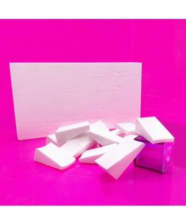 Artist's Choice Makeup Sponge Mini Applicator Wedges - 100 Pack, Latex-Free for Foundation, Blush, Eye Shadow - Crisp Edges for Control and Effortless Blending - Sanitary Single-Use Option - Buy Online on GoSupps.com