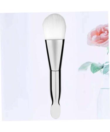 Mask Brush Professional Makeup Makeup Professional Beauty Skin Care Brush Makeup+ Home Use Makeup Brush Lightweight Brush Cosmetic Mud Film 14x2cm Silver - Buy Online on GoSupps.com