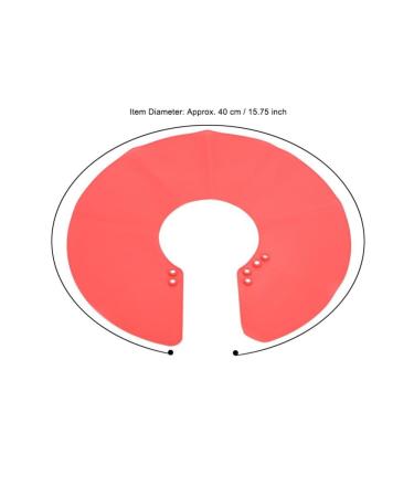 Shop Waterproof Hair Cutting Collar | Neck Fitting Cape & Accessories | Durable Hair Dye Shawl with Magnet Clasp - Red - Buy Online on GoSupps.com