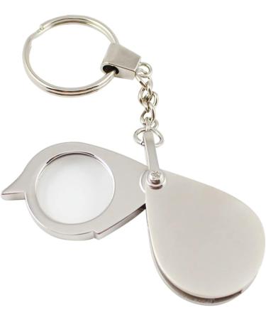Pocket Magnifier for W/Keychain Portable 15X Metal Pocket Glass Foldable Mini Magnifier Loupe Reading Zinc A Reading Magnifier for Books Reading Magnifiers for Seniors Pocket Magnifier - Buy Online on GoSupps.com