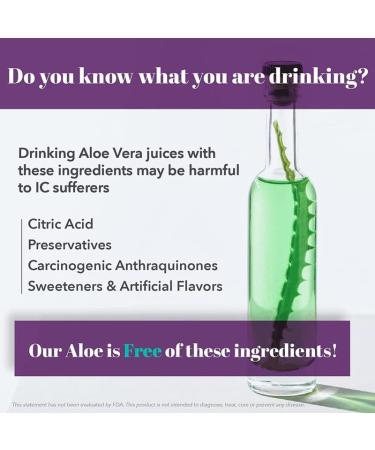 Interstitial Cystitis Relief: Aloe Vera Capsules with D-Mannose & Calcium - 200x Concentrate for UTI Support - Easy to Swallow Pills - Buy Online on GoSupps.com