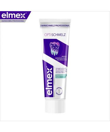 ELMEX Opti-enamel Professional Toothpaste 75ml - Strengthen Enamel & Whiten Teeth | International Shipping Available - Buy Online on GoSupps.com