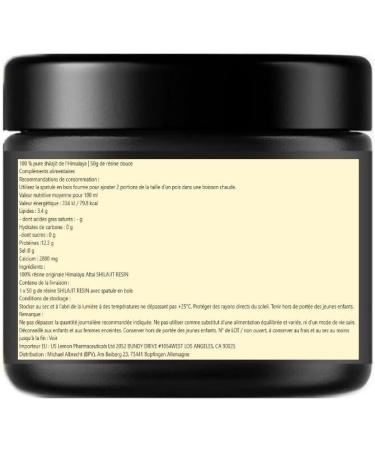 Altai Shilajit Resin 50g + 80 trace elements from the Altai Mountains - Buy Online on GoSupps.com