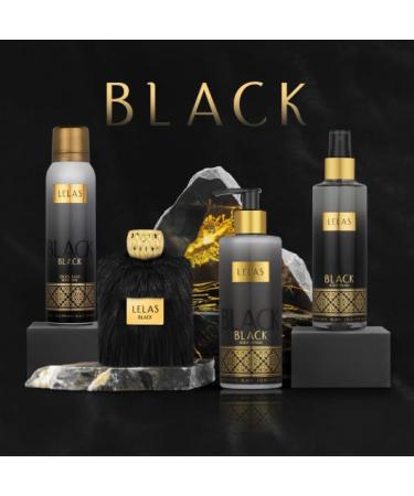 Lelas | Black Daily Moisturizing Body Lotion | Body Lotion for Dry Skin | Unisex Perfume | Long-Lasting Fragrance | 250ML | JB1187 - Buy Online on GoSupps.com