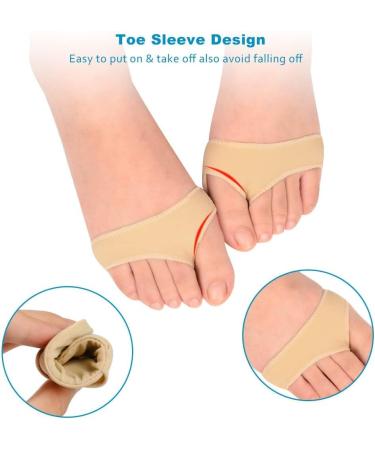SOUMIT MITSCUSION COPLE S (EU 35-40) - Comfortable Midfoot Cushion with Breathable Lycra for Pain Relief - International Shipping - Buy Online on GoSupps.com