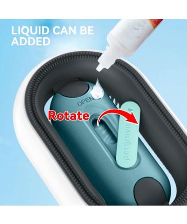 Urijk Animal Hair Removal Comb with Water Tank - Portable Multifunctional Pet Brush for Cats & Dogs | Ideal for Grooming Massage & Hair Removal - Buy Online on GoSupps.com