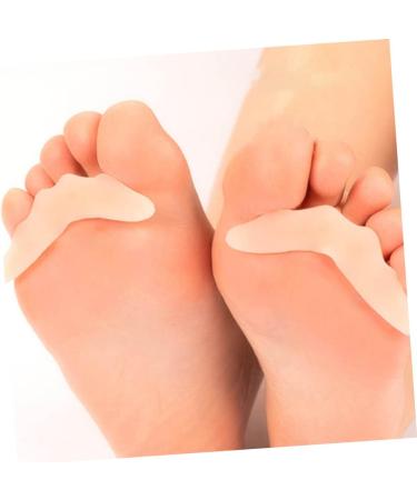 Healifty 10pcs Silicone Gel Bunion Spacer & Toe Correctors | Bunion Relief Pads for Overlapping Toes | Toe Protectors Isolation Pad - 9X3CM - Buy Online on GoSupps.com