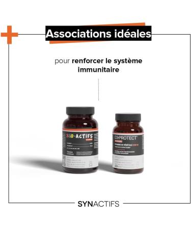 ARAGAN - Synactif Kidactif Pill Box - Nutritional Supplement Vitality and Growth Child - Complex of 10 vitamins and minerals - 60 gummies - 1 month of intake - Made in France - Buy Online on GoSupps.com