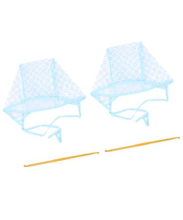 Frcolor Hair Coloring Cap Set - 2 Medium Hoods with Hooks for International Shipping - Buy Online on GoSupps.com