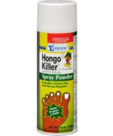 Hongo Killer Antifungal Spray Powder 4.60 oz (Pack of 3)