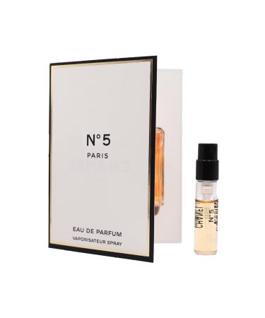 Set 2 Cologne Luxury Travel Size for Women Sample Spray Vial 0.05oz/ 1.5ml each. No.5 Eau De Parfum/No.5 L'eau Eau De Toilette - Buy Online on GoSupps.com