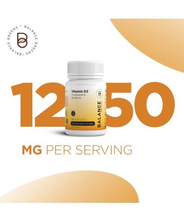 Balance Breens Vertigo Relief 1750mg + Vitamin D3 50 000 IU Supplement Combo - Buy Online on GoSupps.com