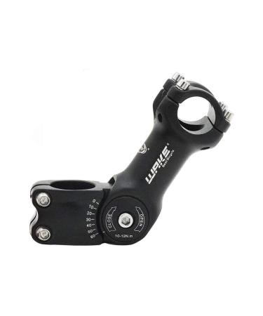 GOEXM MTB Bicycle Stem 25.4 31.8 Stem 90mm 110mm Mountain Bike Adjustable Raise up Handlebar Tube Stem for Most Bike Road Bike MTB BMX 25.4*110*28.6mm