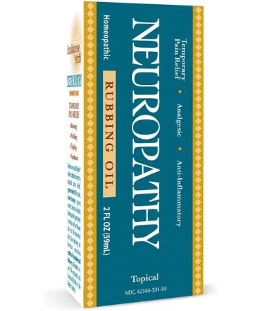 Frankincense & Myrrh Neuropathy Rubbing Oil - 2 Fl. Oz. Maximum Strength for Nerve & Foot Pain Relief - Buy Online on GoSupps.com