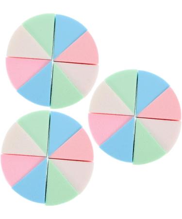 FRCOLOR 15 Sets Triangular Sponge Puff Powder Sponge Powder Makeup Girls Makeup Puff Shape Makeup Sponge Face Puff Powder Puff Portable Facial Makeup Pad Make up Emulsion Flutter Miss - Buy Online on GoSupps.com