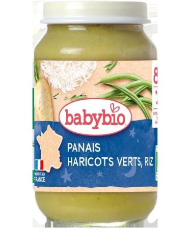 Babybio Vend e Green Parsnip/Beans Rice Pots 400 g - Pack of 6 - Organic - Buy Online on GoSupps.com